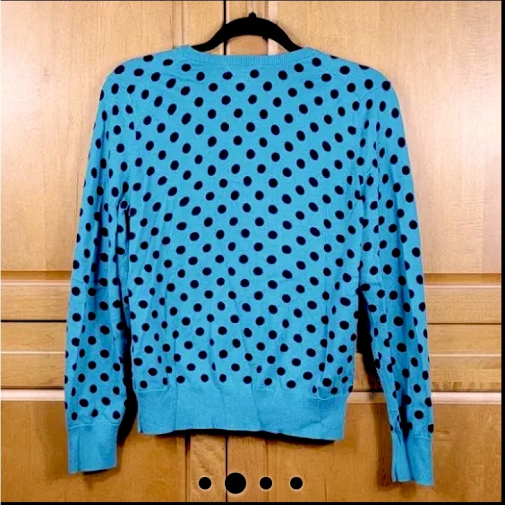 COPY - Lands’ End Polka Dot sweater, XS - Picture 8 of 8